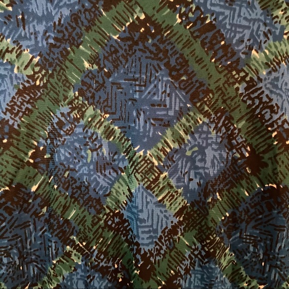 VTG 60’s Day Dress in Mod Scottish Plaid Size m-l - Picture 3 of 13